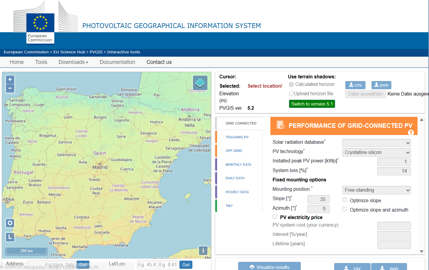 PVGIS_web